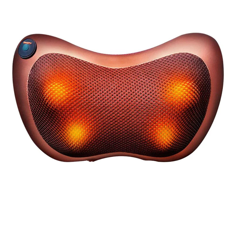 Therapeutic Neck & Back Massager Pillow - Relieve Neck & Back Discomfort